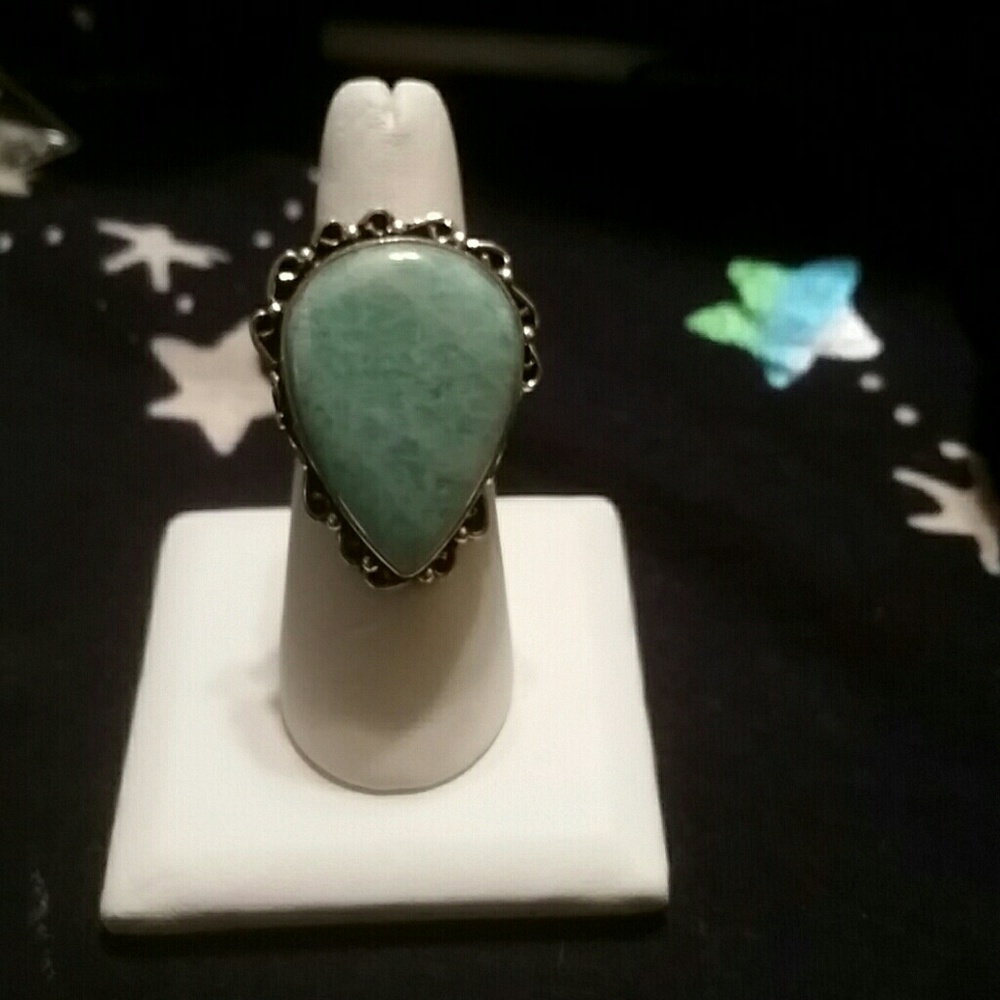 Aquamarine Ring - Picture 6 of 8